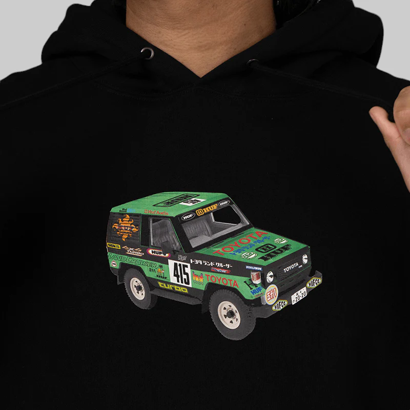 X Toyota Sahara Rally Hoodie - Black - Image 4