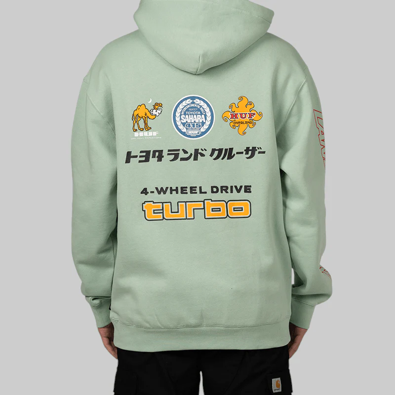 X Toyota Sahara Rally Hoodie - Spring Green - Image 3