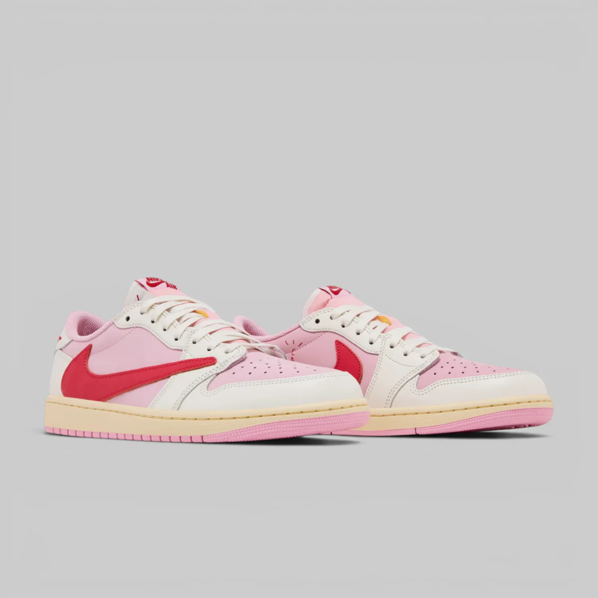 X Travis Scott Air Jordan 1 Low OG SP "Tropical Pink" - Image 2