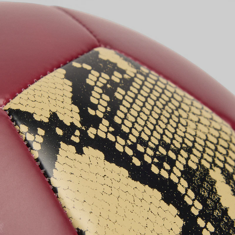 X Wales Bonner Football Ball - Burgundy - Image 3