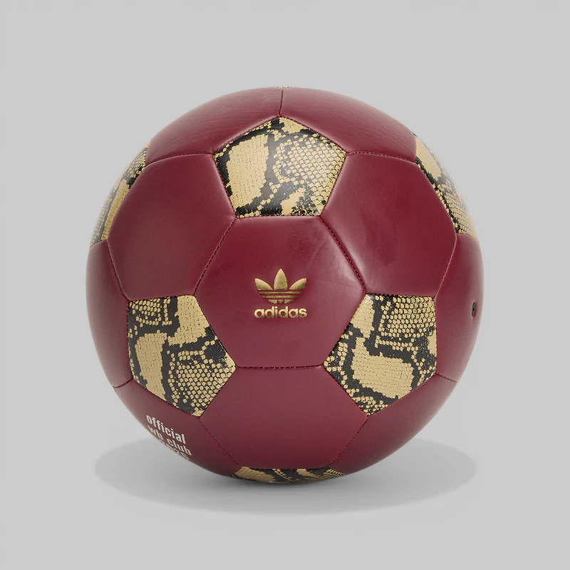 X Wales Bonner Football Ball - Burgundy - Image 4