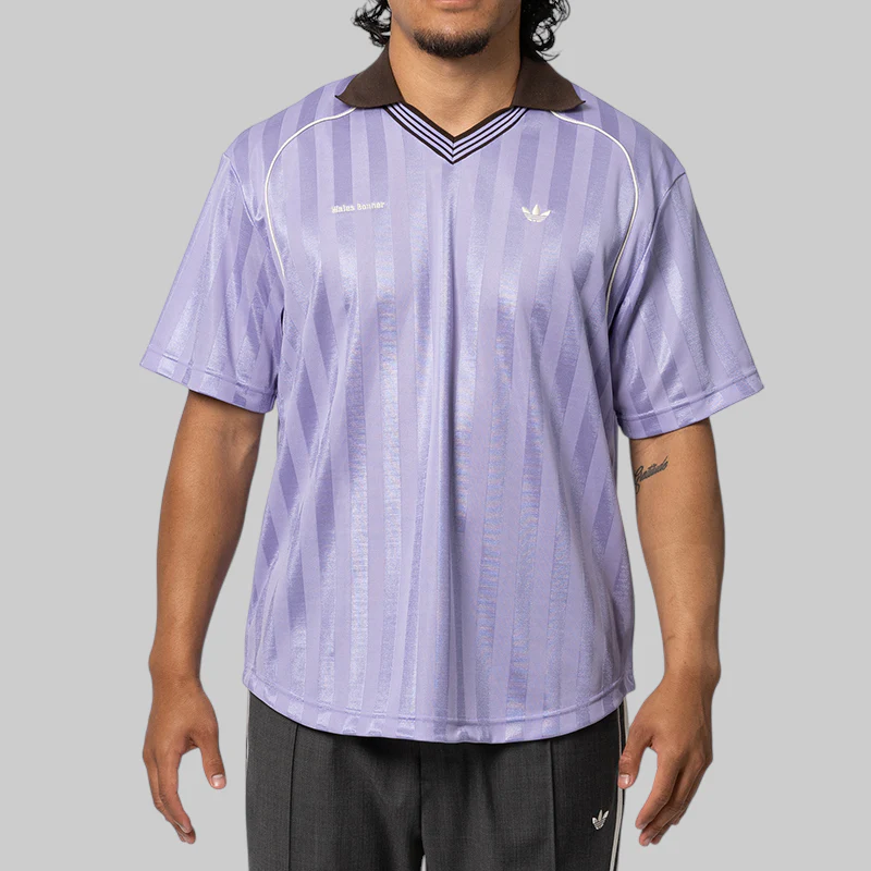 X Wales Bonner Football T-Shirt - Light Purple