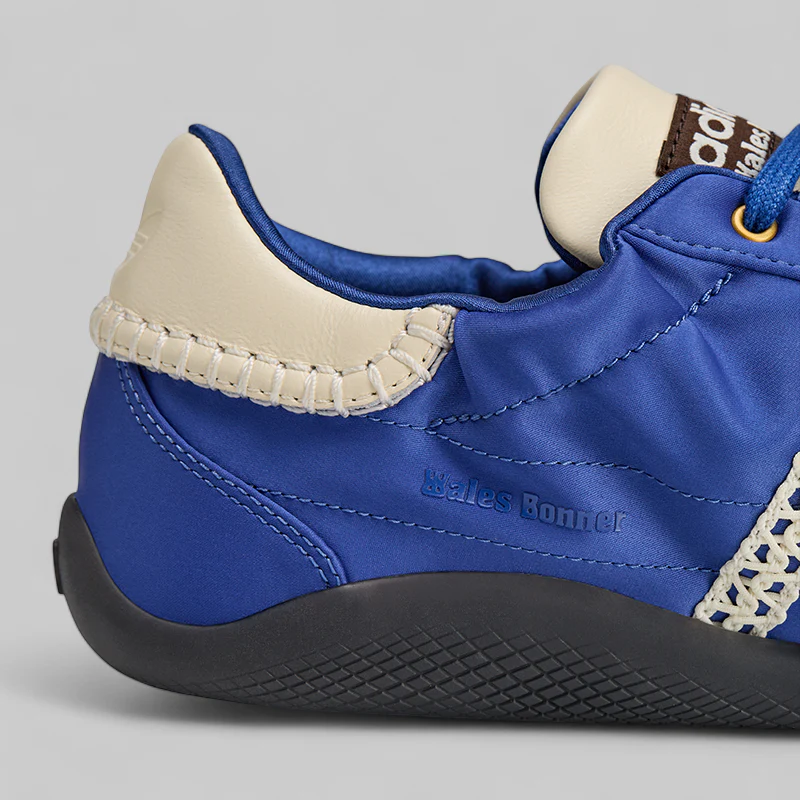 X Wales Bonner Karintha Low Satin - Blue - Image 3