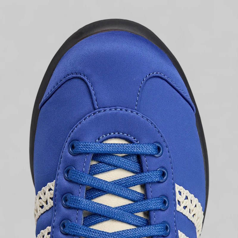 X Wales Bonner Karintha Low Satin - Blue - Image 4