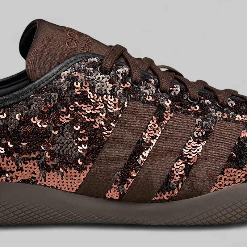 X Wales Bonner Karintha Sequin - Dark Brown/Black - Image 6