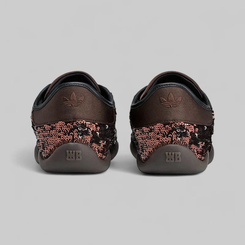 X Wales Bonner Karintha Sequin - Dark Brown/Black - Image 8