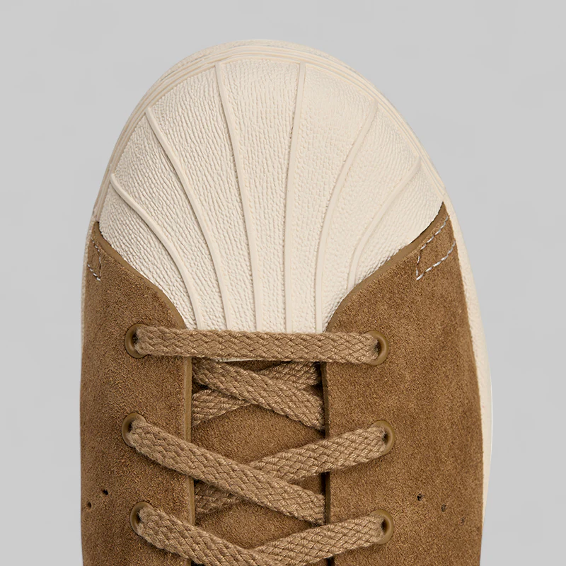 X Wales Bonner Superstar Hi - Soft Tan/Night Brown - Image 4