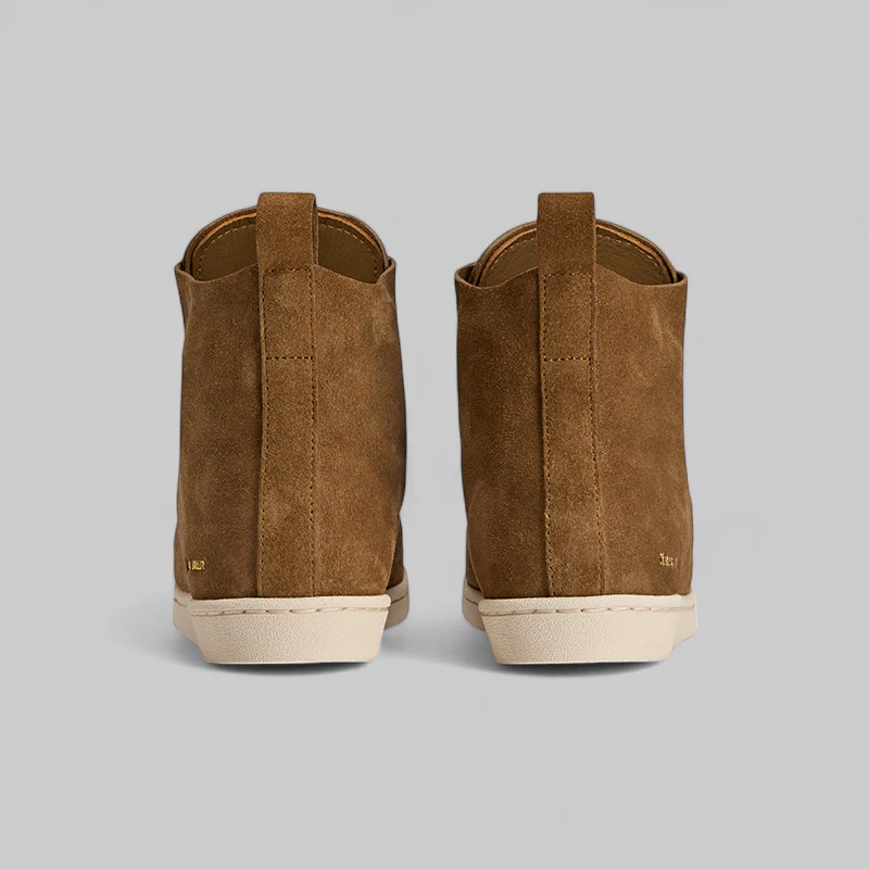 X Wales Bonner Superstar Hi - Soft Tan/Night Brown - Image 7