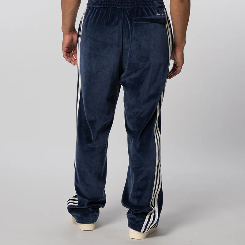 X Wales Bonner Velour Trackpant - Collegiate Navy - Image 4