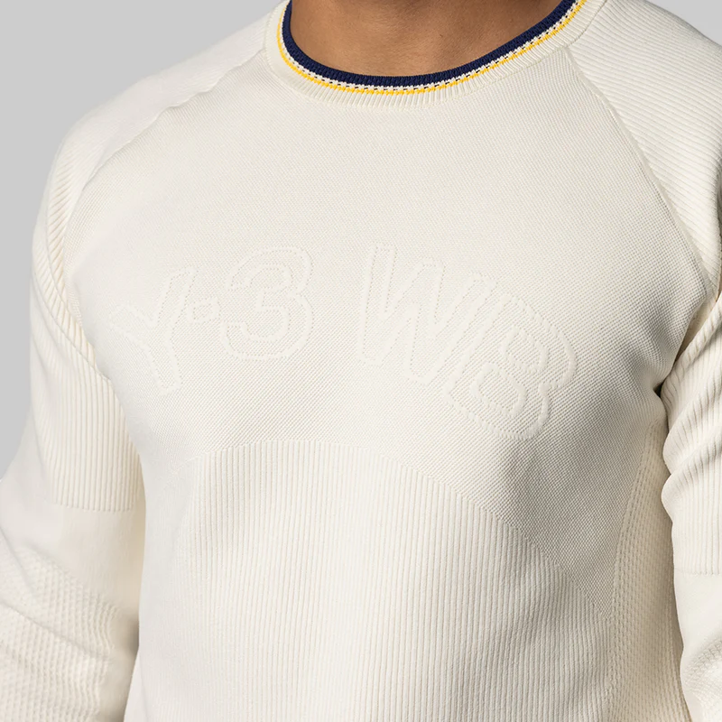 Y-3 by Wales Bonner Knit Base Top - Cream White - Image 5