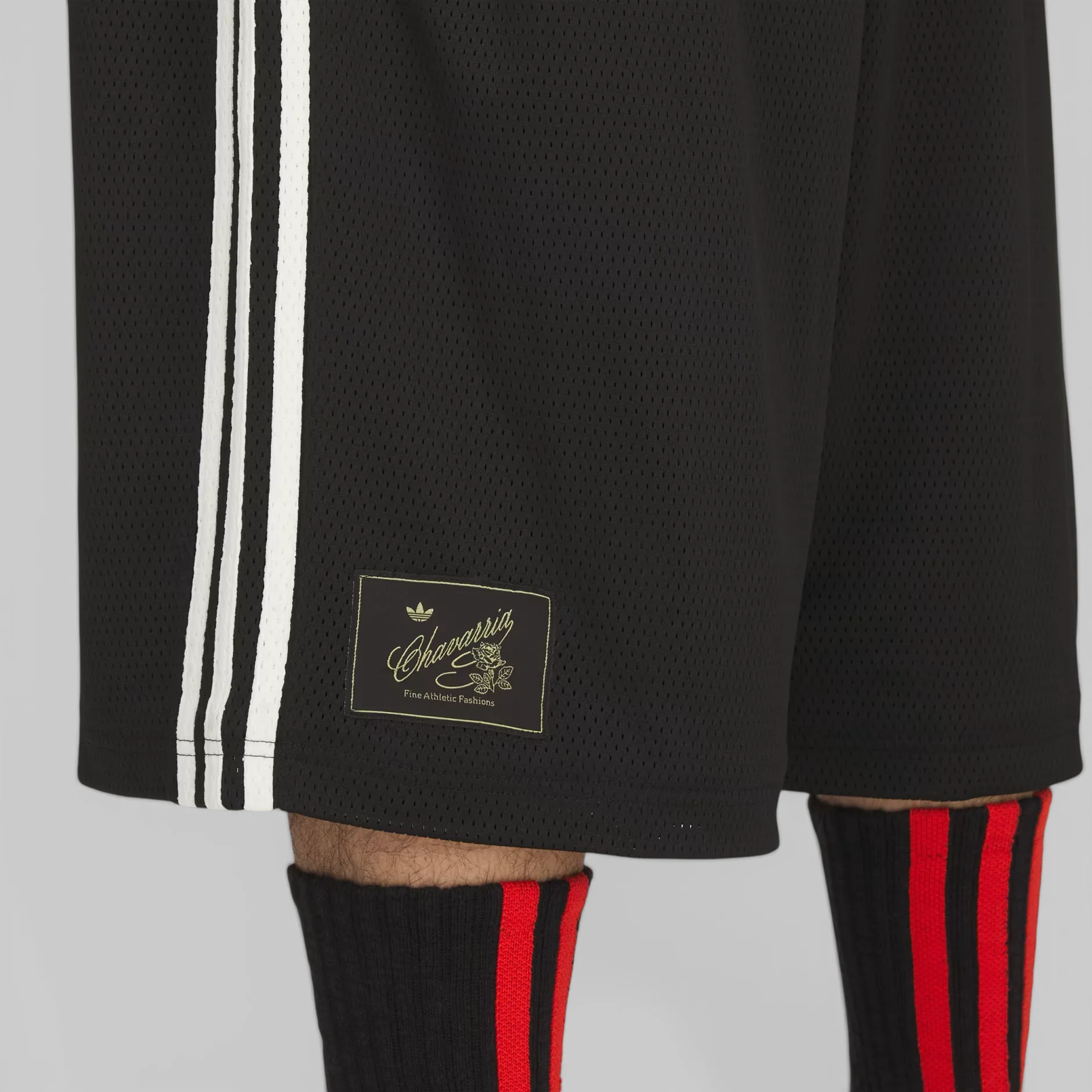 X Willy Chavarria Mesh Short - Black - Image 6