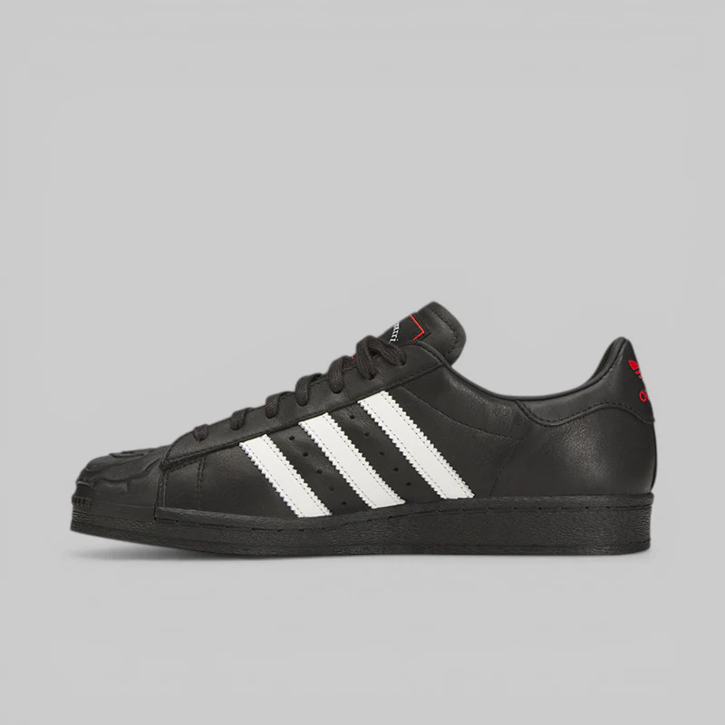 X Willy Chavarria Superstar - Black/White/Red - Image 6