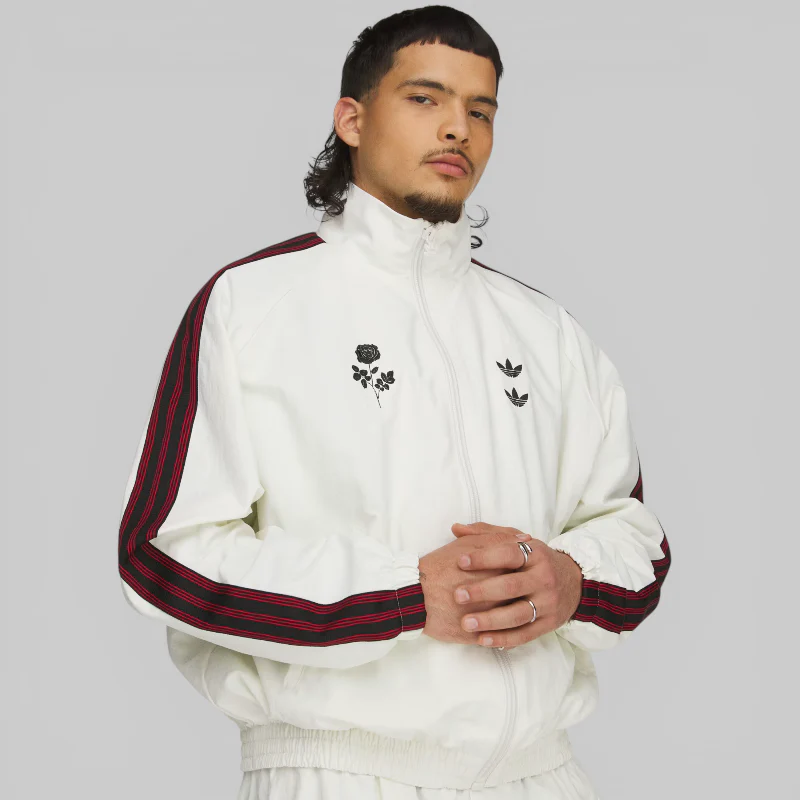 X Willy Chavarria Woven Track Jacket - Off White - Image 5