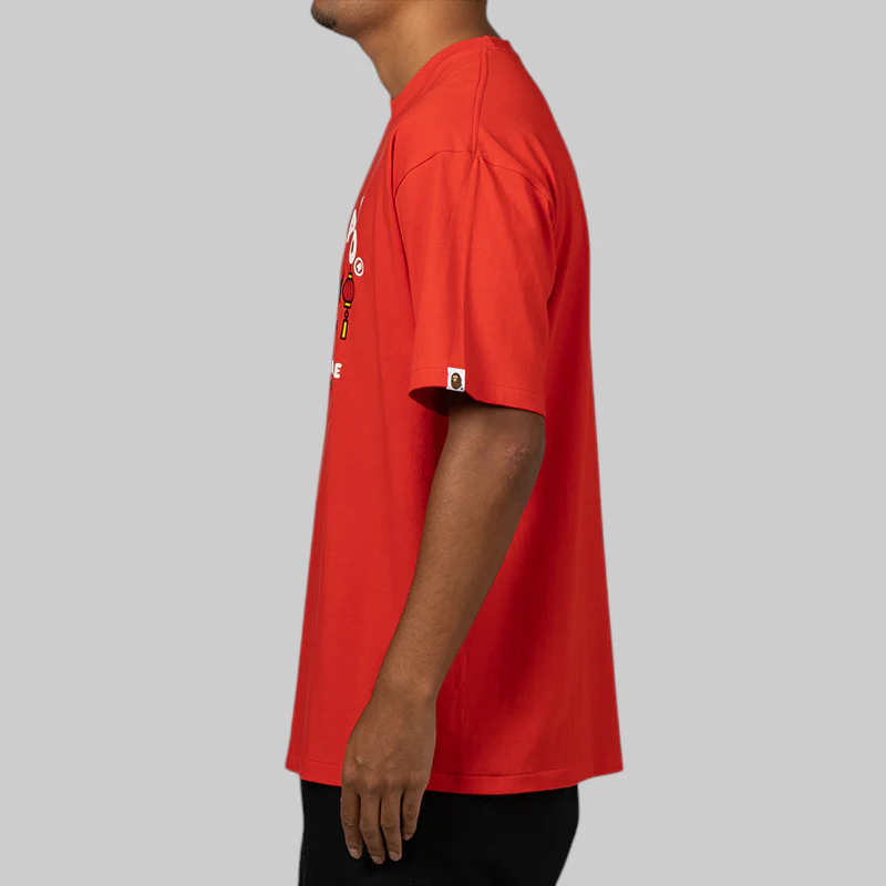 Year Of The Snake Baby Milo T-Shirt - Red - Image 2