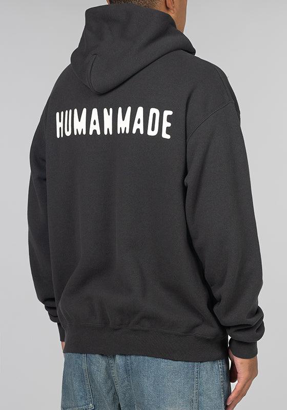 Zip-Up Hoodie - Black - Image 5